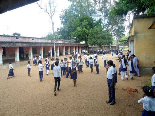 a school from deoghar district