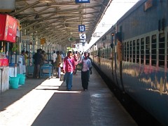 railway platform
