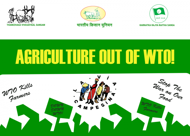 विश्व व्यापार संगठन और भारतीय कृषि