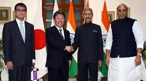 क्या है भारत और जापान के मध्य ‘2+2’ मंत्रिस्तरीय वार्ता ?