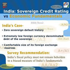 भारत की सावरेन क्रेडिट रेटिंग को अपग्रेड करने पर हो रहा है विचार